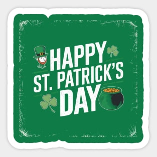 Happy St. Patrick's Day Sticker